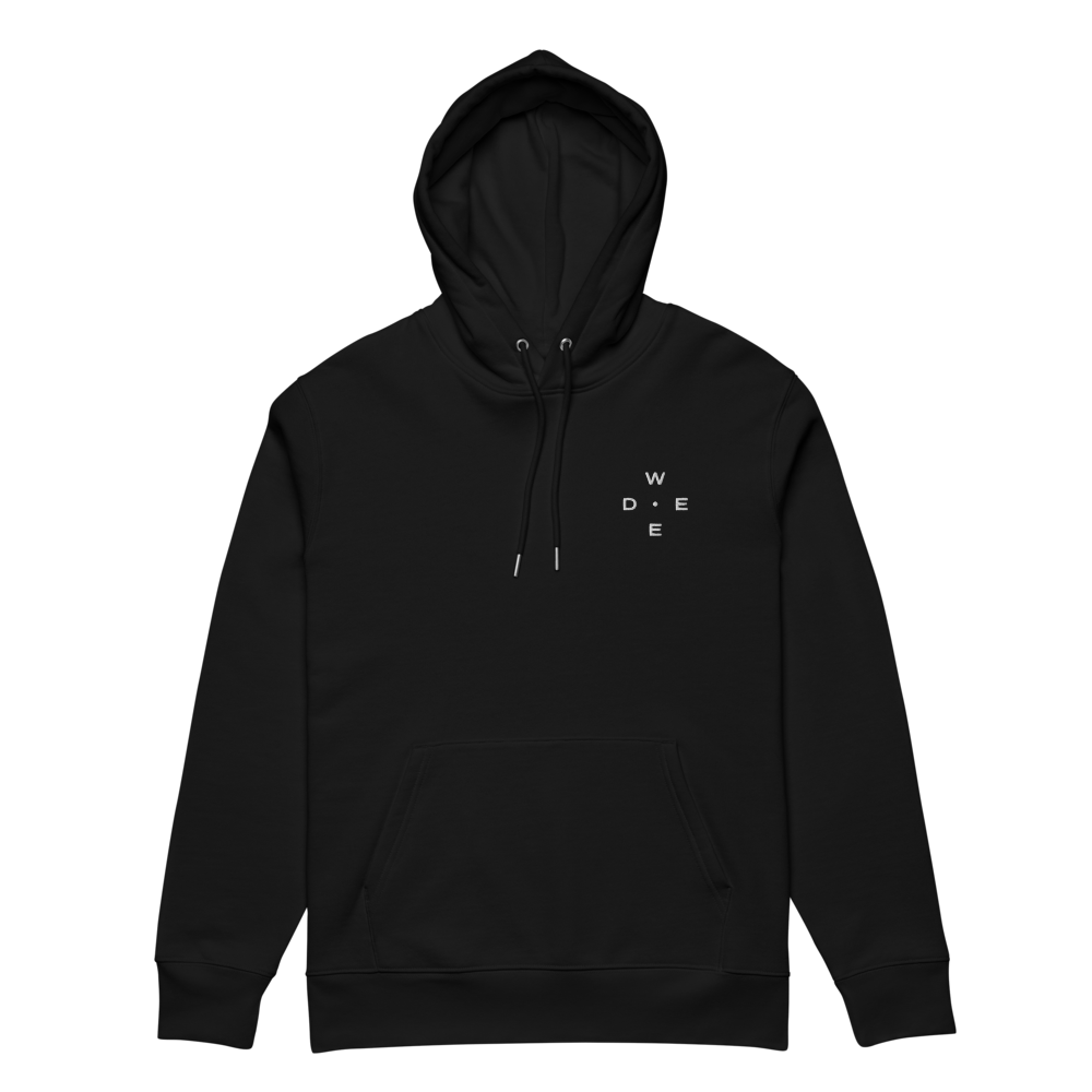 Heart Hoodie Schwarz